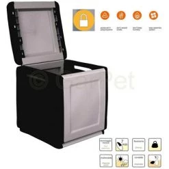 GARPET Garten Aufbewahrungsbox Balkon Wetterfest Auflagen Kissen Box Kiste Truhe 130 L