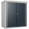 Trimetals Gartenschrank Geräte Aufbewahrung Guardian D63 Grau 98x172x187 Cm