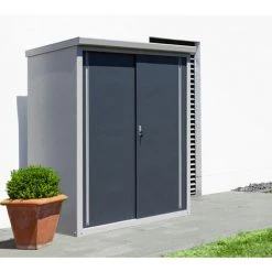 Trimetals Gartenschrank Geräte Aufbewahrung Guardian D63 Grau 98x172x187 Cm -Aufbewahrung im Garten Verkäufe 2022 32382723 5