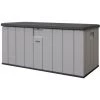 Lifetime Kunststoff Kissen Aufbewahrungsbox 570 Liter Grau 72x151x70 Cm