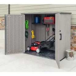 Lifetime Kunststoff Geräteschrank Aufbewahrung Grau 111x192x176 Cm 7 Lifetime Kunststoff Geräteschrank Aufbewahrung Grau 111x192x176 Cm -Aufbewahrung im Garten Verkäufe 2022 32382808 3