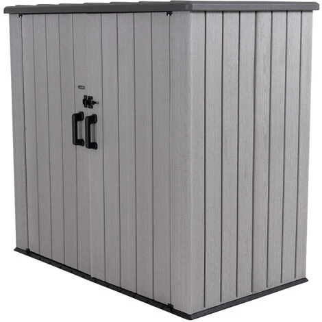 Lifetime Kunststoff Geräteschrank Aufbewahrung Grau 111x192x176 Cm 4 Lifetime Kunststoff Geräteschrank Aufbewahrung Grau 111x192x176 Cm – Bild 4