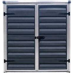 Palram - Canopia Aluminium Gerätebox Voyager Schwarz 139x90x146 Cm -Aufbewahrung im Garten Verkäufe 2022 32383147 5