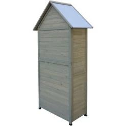 HABAU Gartenschrank Lena, Grau, 84 X 45 X 178 Cm -Aufbewahrung im Garten Verkäufe 2022 34566786 3