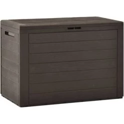 ASUPERMALL Gartenbox Braun 78x44x55 Cm