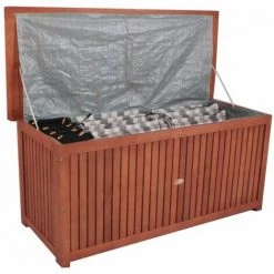 DER HOLZWURM Auflagenbox WASHINGTON Aus Akazie