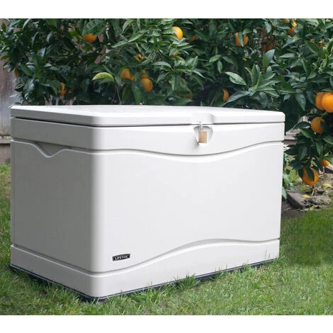 Lifetime Kunststoff Kissen Aufbewahrungsbox Beach 300 Liter Grau 99x61x66 Cm 3 Lifetime Kunststoff Kissen Aufbewahrungsbox Beach 300 Liter Grau 99x61x66 Cm – Bild 3