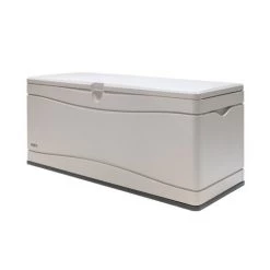 Lifetime Kunststoff Kissen Aufbewahrungsbox 495 Liter Grau 61x152x67 Cm