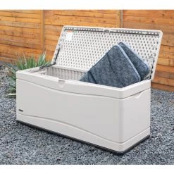 Lifetime Kunststoff Kissen Aufbewahrungsbox 495 Liter Grau 61x152x67 Cm -Aufbewahrung im Garten Verkäufe 2022 39491615 3