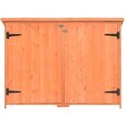 HAPPYSHOPPING Garten-Geräteschuppen 120x50x91 Cm Holz -Aufbewahrung im Garten Verkäufe 2022 39725311 4