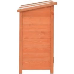 HAPPYSHOPPING Garten-Geräteschuppen 120x50x91 Cm Holz -Aufbewahrung im Garten Verkäufe 2022 39725311 5