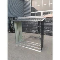 DER HOLZWURM Metall Kaminholzregal Jimmy - 163x83 Cm -Aufbewahrung im Garten Verkäufe 2022 40468171 4