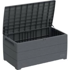 EZOOZA Auflagenbox Gartenbox Duramax Grau 416 L