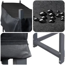 Kaminholzregal Regal Aufbewahrung Für Kaminholz Brennholz Holzunterstand Kaminholzständer Brennholzregal Metall Mit Abdeckung 120 X 120 Cm In Anthrazit V2AOX -Aufbewahrung im Garten Verkäufe 2022 42844917 5