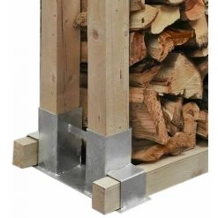 DER HOLZWURM Stapelhilfe Für Brennholz-Kaminholzregale