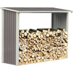 HABITAT ET JARDIN Holzunterstand Metall "Victor" - 2,15 M²