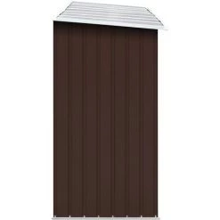 LONGZIMING Brennholzlager Verzinkter Stahl 330x84x152 Cm Braun -Aufbewahrung im Garten Verkäufe 2022 47624070 4
