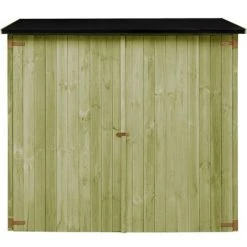 LONGZIMING Garten-Geräteschuppen Kiefernholz Imprägniert 182x76x175 Cm -Aufbewahrung im Garten Verkäufe 2022 47636365 3