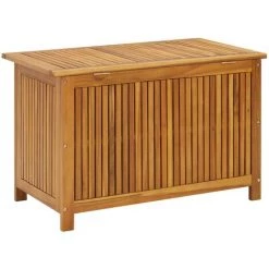 LONGZIMING Garten-Aufbewahrungsbox 90x50x58 Cm Massivholz Akazie -Aufbewahrung im Garten Verkäufe 2022 47651085 4