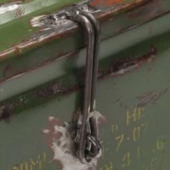 LONGZIMING Aufbewahrungskiste Militär-Stil 68x24x66 Cm Eisen -Aufbewahrung im Garten Verkäufe 2022 47653180 4
