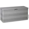 LONGZIMING Gartenbox Grau 117×45×56 Cm