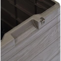 LONGZIMING Garten-Aufbewahrungsbox 90 L Braun -Aufbewahrung im Garten Verkäufe 2022 47656702 4