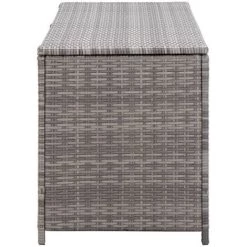 LONGZIMING Gartenbox Grau 150x50x60 Cm Poly Rattan 9 LONGZIMING Gartenbox Grau 150x50x60 Cm Poly Rattan -Aufbewahrung im Garten Verkäufe 2022 47657639 5
