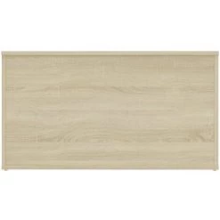 LONGZIMING Aufbewahrungstruhe Sonoma-Eiche 84x42x46 Cm Spanplatte -Aufbewahrung im Garten Verkäufe 2022 47658666 5