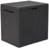 Keter Garten Aufbewahrungsbox City Auflagenbox Anthrazit Gartenbox Gartentruhe