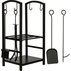 STILISTA® Kaminholzregal Mit Zubehör