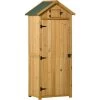 Outsunny Gartenschrank 77 Cm X 54,2 Cm X 179 Cm