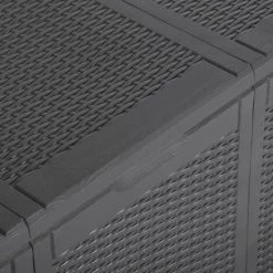 Garten-Aufbewahrungsbox 270 L Schwarz PP Rattan VidaXL -Aufbewahrung im Garten Verkäufe 2022 50323543 5