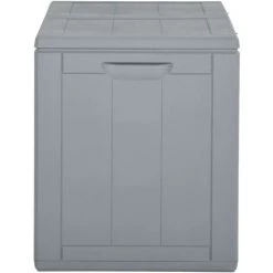 Garten-Aufbewahrungsbox 180 L Grau PP Rattan VidaXL -Aufbewahrung im Garten Verkäufe 2022 50507973 4