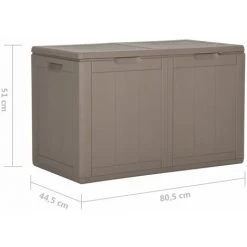 Garten-Aufbewahrungsbox 180 L Braun PP Rattan VidaXL -Aufbewahrung im Garten Verkäufe 2022 51230325 3