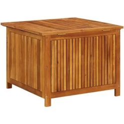 LONGZIMING Garten-Aufbewahrungsbox 75x75x58 Cm Massivholz Akazie -Aufbewahrung im Garten Verkäufe 2022 51585041 4