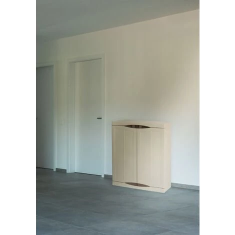 Dmora Mehrzweck Außen Oder Innenschrank, Niedriger Kleiderschrank Mit 2 Türen Und 2 Polypropylen Regalen, 100% Made In Italy, 70x47H90 Cm, Beige Farbe 1 Dmora Mehrzweck Außen Oder Innenschrank, Niedriger Kleiderschrank Mit 2 Türen Und 2 Polypropylen Regalen, 100% Made In Italy, 70x47H90 Cm, Beige Farbe