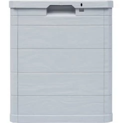 Hommoo Garten-Aufbewahrungsbox 90 L Hellgrau VD29808 -Aufbewahrung im Garten Verkäufe 2022 51849133 4