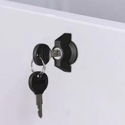 Gartentruhe HHG-305, Aufbewahrungsbox Auflagenbox Truhe, Wasserdicht Edelstahl 69x165x85cm 692l ~ Hellgrau -Aufbewahrung im Garten Verkäufe 2022 51910549 5