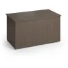 VITALISPA Kissenbox 950L Braun Polyrattan