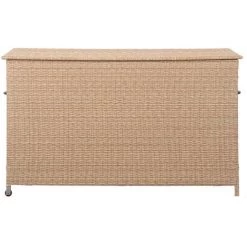 EBUY24 Marius Kissenbox Mit Rädern Natur.