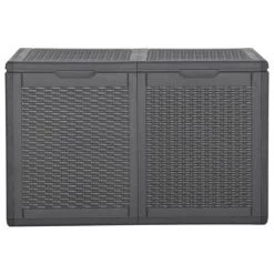 BEARSU Garten-Aufbewahrungsbox 180 L Schwarz PP 7 BEARSU Garten-Aufbewahrungsbox 180 L Schwarz PP -Aufbewahrung im Garten Verkäufe 2022 52676112 3