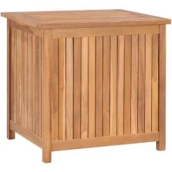 BEARSU Gartenbox 60x50x58 Cm Massivholz Teak