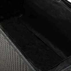 BEARSU Gartenbox Schwarz 120x50x60 Cm Poly Rattan -Aufbewahrung im Garten Verkäufe 2022 52806895 5