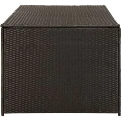BEARSU Gartenbox Poly Rattan 180x90x75 Cm Braun 8 BEARSU Gartenbox Poly Rattan 180x90x75 Cm Braun -Aufbewahrung im Garten Verkäufe 2022 52808470 4