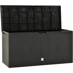 BEARSU Gartenbox Anthrazit 114x47x60 Cm -Aufbewahrung im Garten Verkäufe 2022 52809352 5