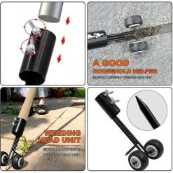 HELLO KITTY BAIN Terrassen-Jätewerkzeug Mit Rädern, Garten-Jätewerkzeug, Kniendes Unkraut Zum Reinigen Zwischen Steinplatten -Aufbewahrung im Garten Verkäufe 2022 53294771 5