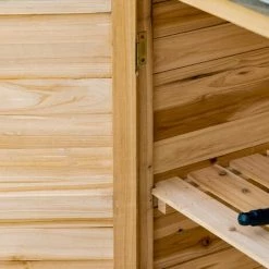 Outsunny Gartenschrank Naturholz 83 X 40 X 92 Cm 9 Outsunny Gartenschrank Naturholz 83 X 40 X 92 Cm -Aufbewahrung im Garten Verkäufe 2022 53831421 5