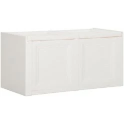 Kissenbox Weiß 86x40x42 Cm 85 L VidaXL