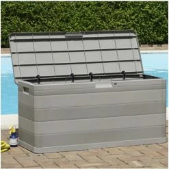 HANNAH MöBEL Gartenbox V1 | Hannah - Grau - 117x45x56 Cm -Aufbewahrung im Garten Verkäufe 2022 54605493 4