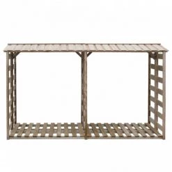 HANNAH MöBEL Brennholz-Lagerschuppen Kiefernholz Imprägniert | Hannah - - 150 X 90 X 176 Cm -Aufbewahrung im Garten Verkäufe 2022 54606063 5